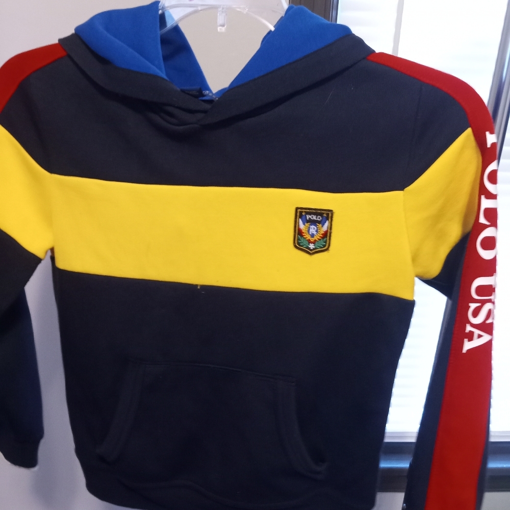 Boys Ralph Lauren polo hoodie